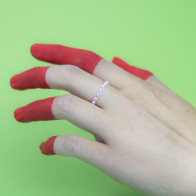 Loop Ring Erbskette